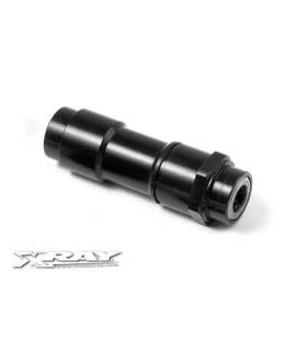 FRONT ONE-WAY AXLE - BLACK COATED - 345011 - XRAY