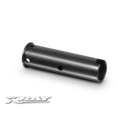 ALU REAR CVD DRIVE AXLE - SWISS 7075 T6 - HARD COATED - XRAY
