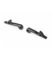 ALU REAR WHEEL LOCK - SWISS 7075 T6 - BLACK (2) - XRAY