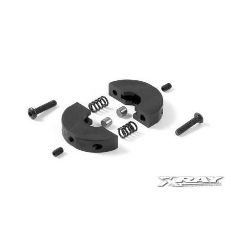 COMPOSITE 2-SPEED GEAR BOX SHOE - SET - 345540 - XRAY