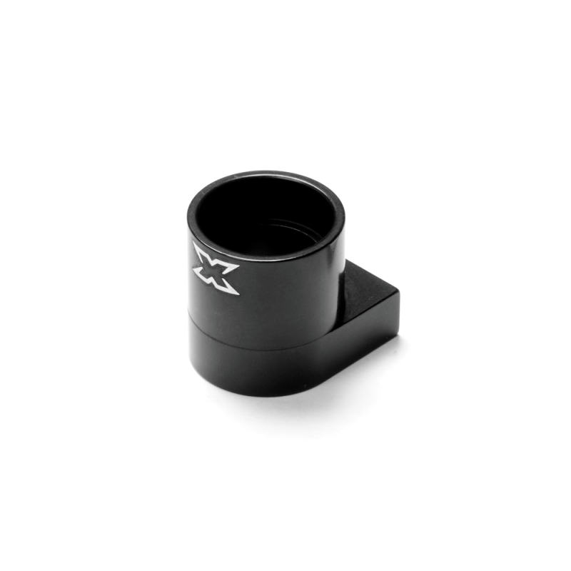 ALU FRONT MIDDLE SHAFT HOLDER - BLACK - SWISS 7075 T6 - XRAY - 345724 ALU FRONT MIDDLE SHAFT HOLDER - BLACK - SWISS 7075 T6 - XRAY - 345724