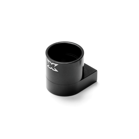 ALU FRONT MIDDLE SHAFT HOLDER - BLACK - SWISS 7075 T6 - XRAY