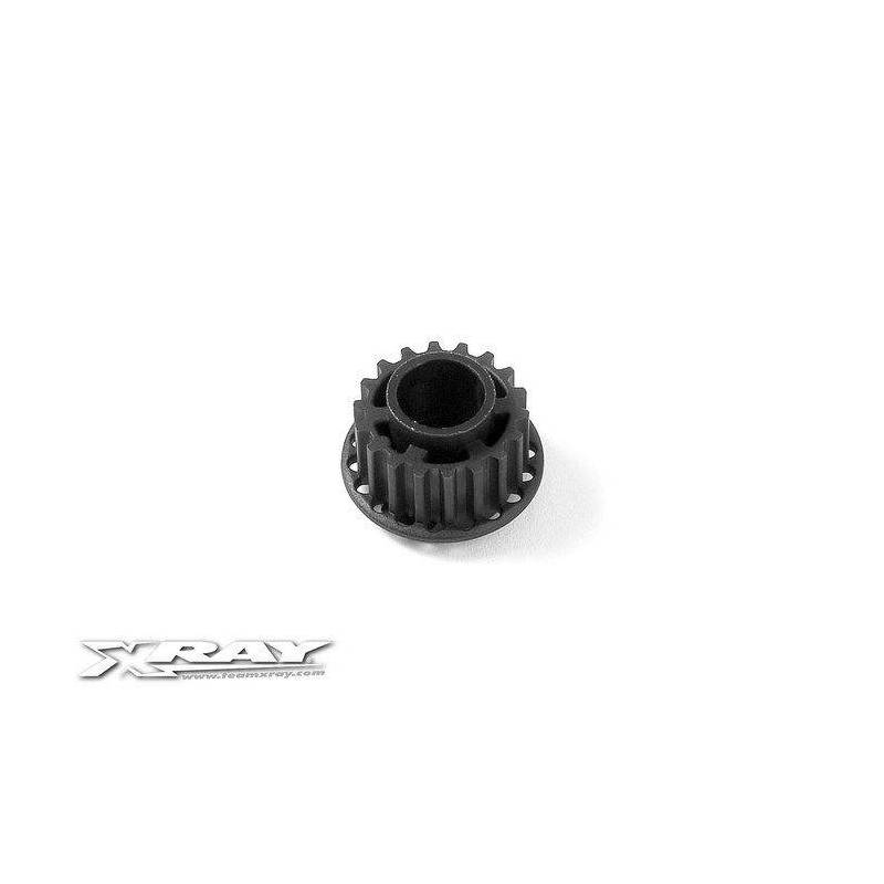 COMPOSITE SIDE BELT PULLEY 18T o8 - REAR - 345838 - XRAY