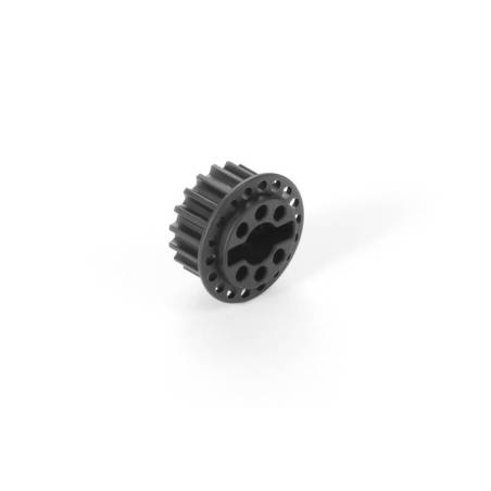 COMPOSITE FRONT BELT PULLEY 18T o6 - CENTER - 345858 - XRAY