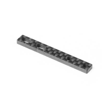 GRAPHITE ADJUSTABLE SHIM FOR RADIO PLATE 2.5MM - XRAY - 346116