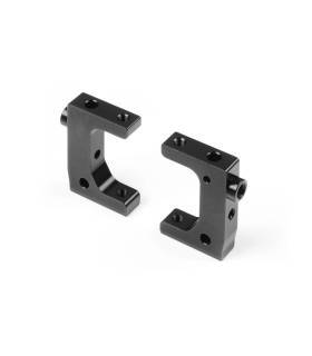 ALU RADIO PLATE MOUNT - BLACK - SWISS 7075 T6 (2) - XRAY - 346234