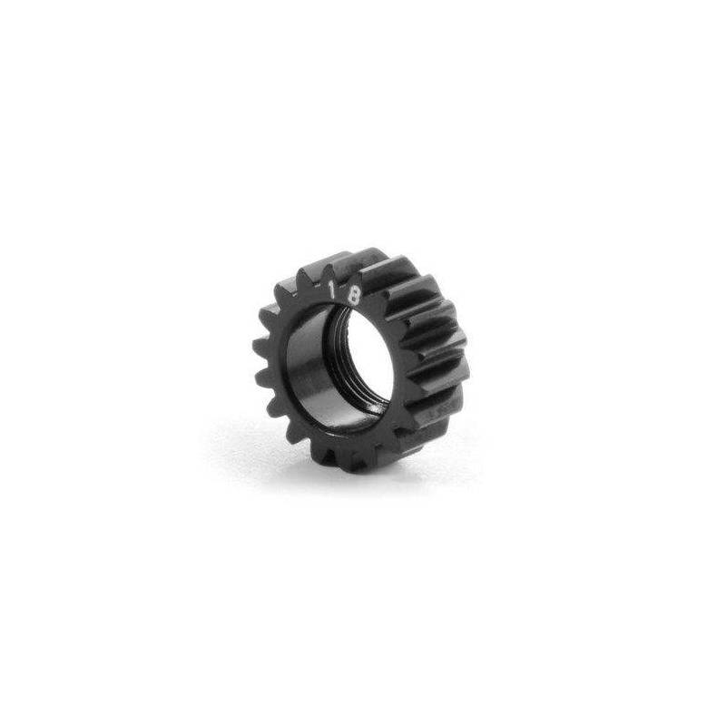 XCA ALU PINION GEAR 18T (1ST) - 7075 T6 - HARD COATED - LARGE - 34841 XCA ALU PINION GEAR 18T (1ST) - 7075 T6 - HARD COATED - LARGE - 34841