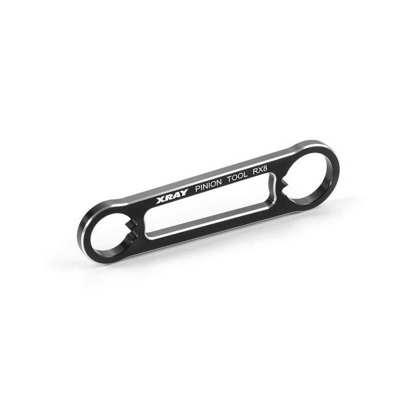 ALU XRAY RX8 PINION GEAR TOOL - SWISS 7075 T6 - XRAY
