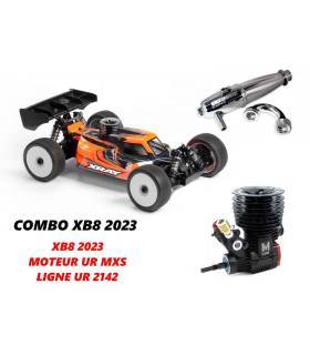 Kit Xray XB8'23 + Moteur UR MXS + Ligne Efra 2142 - XRAY - 350018-C4