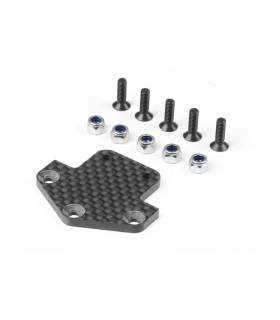 GT GRAPHITE REAR DIFFUSOR ADAPTER PLATE 3.0MM - XRAY