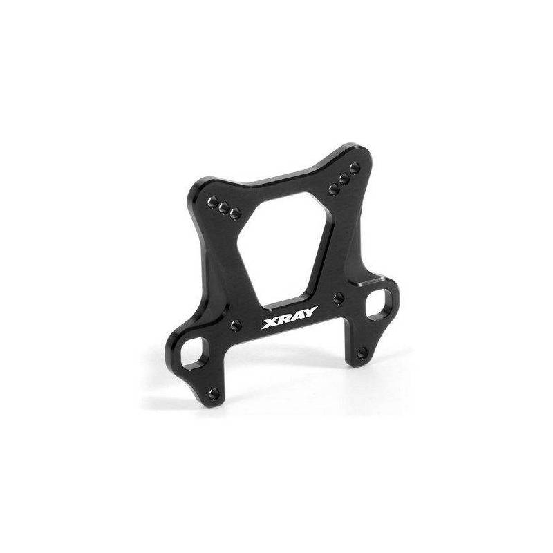 XB8 ALU FRONT SHOCK TOWER - CNC MACHINED 7075 T6 (4MM) - 352050 - XRA XB8 ALU FRONT SHOCK TOWER - CNC MACHINED 7075 T6 (4MM) - 352050 - XRA