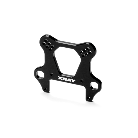 XB8'20 ALU FRONT SHOCK TOWER - CNC MACHINED 7075 T6 (4MM) - XRAY