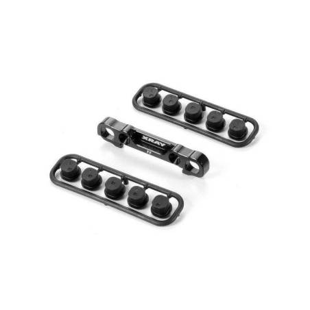 ALU FRONT LOWER SUSP. HOLDER - FRONT - FF - SWISS 7075 T6 - V2  - 352