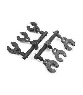 CASTER CLIPS (2) - 352380 - XRAY