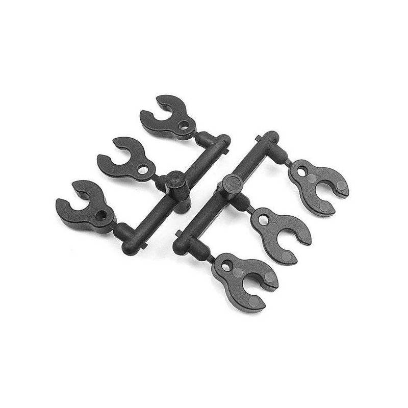 CASTER CLIPS (2) - 352380 - XRAY CASTER CLIPS (2) - 352380 - XRAY