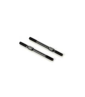 ADJ. TURNBUCKLE M4 L/R 52.5 MM - HUDY SPRING STEEL - V3 (2) - XRAY