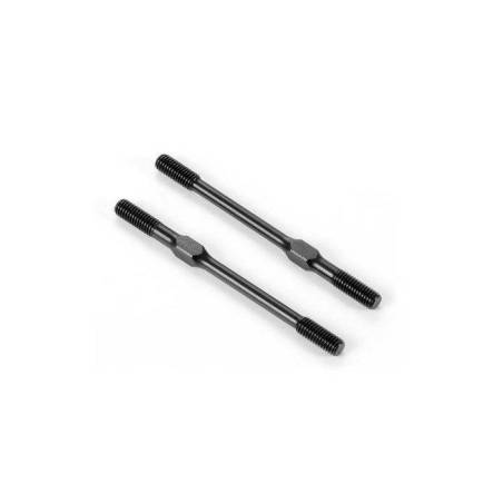 ADJ. TURNBUCKLE M5 L/R 72 MM - HUDY SPRING STEEL - V3 (2) - XRAY