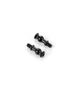 BALL STUD 6.8MM WITH BACKSTOP L 8MM - M4x6 (2) - 352657 - XRAY