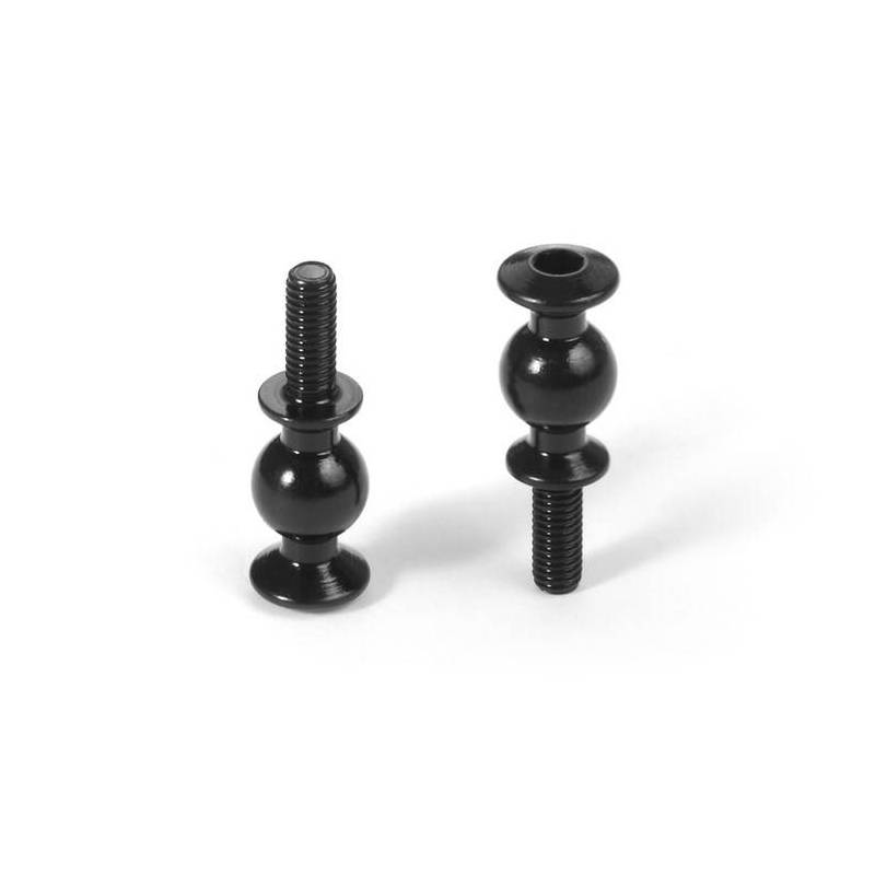 BALL STUD 6.8MM WITH BACKSTOP L 6MM - M3x8 (2) - XRAY BALL STUD 6.8MM WITH BACKSTOP L 6MM - M3x8 (2) - XRAY