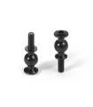 BALL STUD 6.8MM WITH BACKSTOP L 6MM - M3x8 (2) - 352658 - XRAY