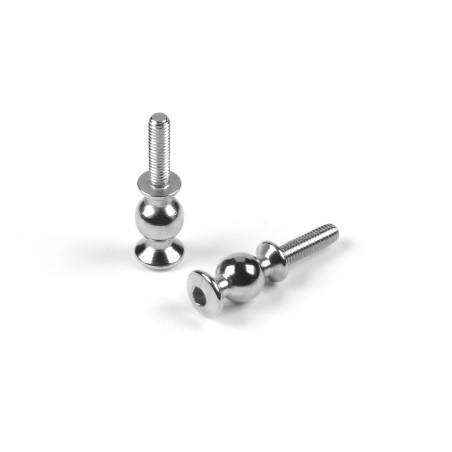 BALL STUD 6.8MM WITH BACKSTOP L 6MM - M3x11 (2) - XRAY