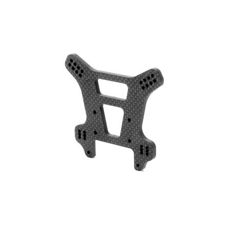 XB8'22 GRAPHITE REAR SHOCK TOWER 4MM - XRAY