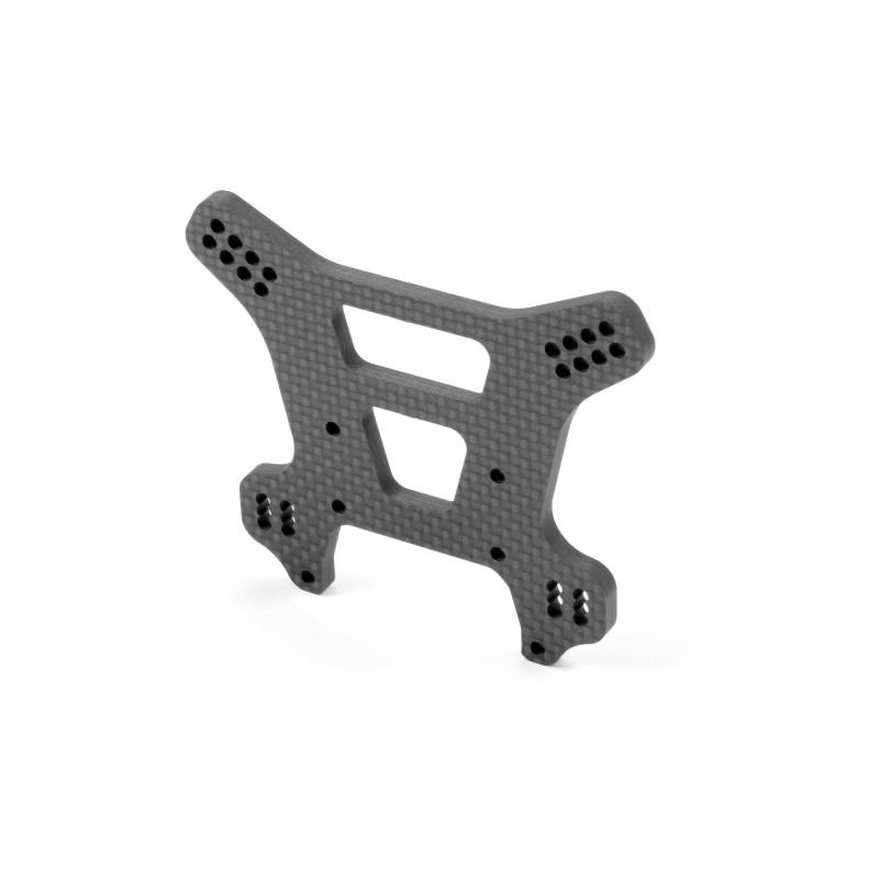 XB8 GRAPHITE REAR SHOCK TOWER SEMI-SPLIT BULKHEAD 4MM - XRAY - 353055 XB8 GRAPHITE REAR SHOCK TOWER SEMI-SPLIT BULKHEAD 4MM - XRAY - 353055