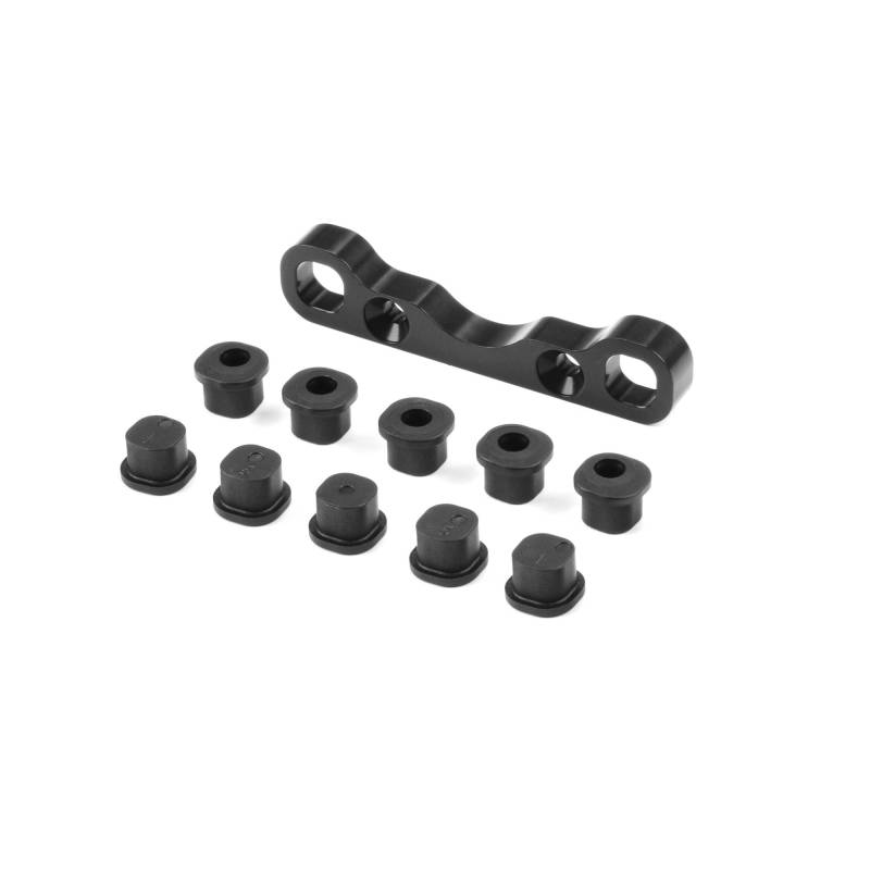 XB8 ALU LOWER SUSP. HOLDER SEMI-SPLIT BULKHEAD - RF - XRAY