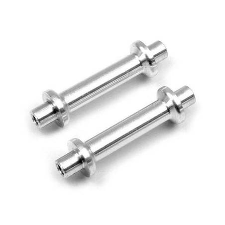 ALU REAR WING MOUNT BRACE (2) - XRAY