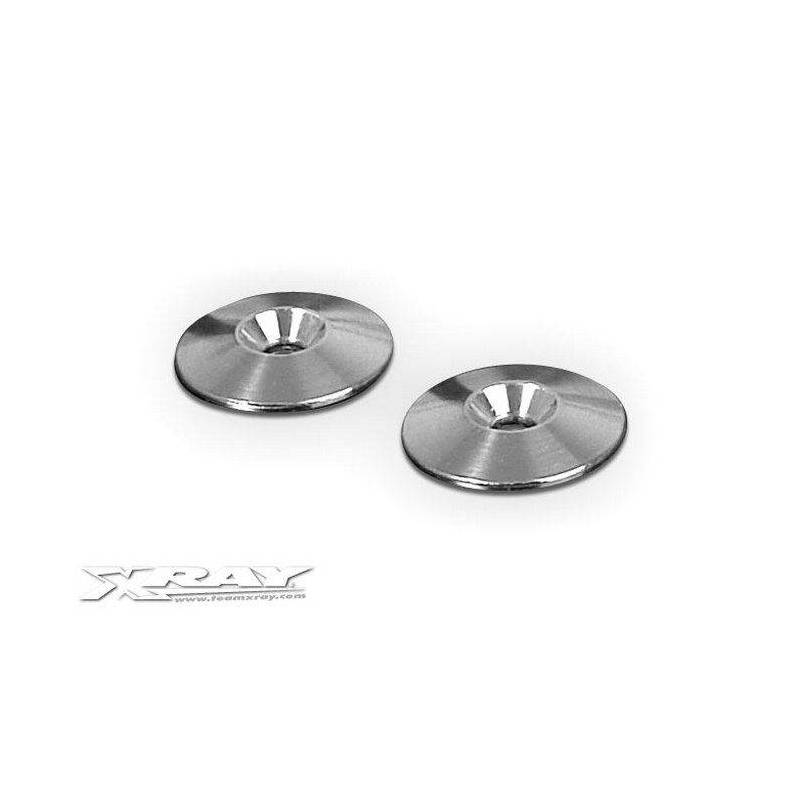 ALU REAR WING SHIM (2) - XRAY ALU REAR WING SHIM (2) - XRAY