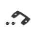 GRAPHITE CENTER DIFF MOUNTING PLATE - 354057 - XRAY