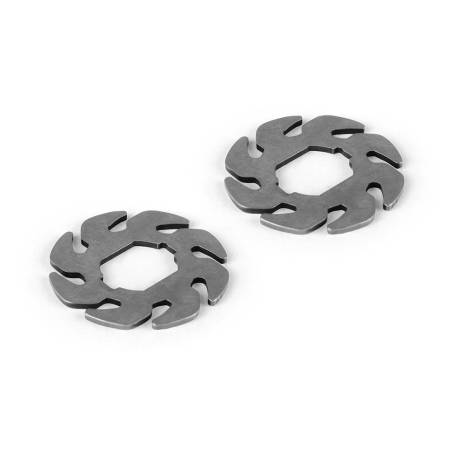 SUPER-LIGHTWEIGHT VENTILATED BRAKE DISK - PRECISION-GROUND (2) - XRAY