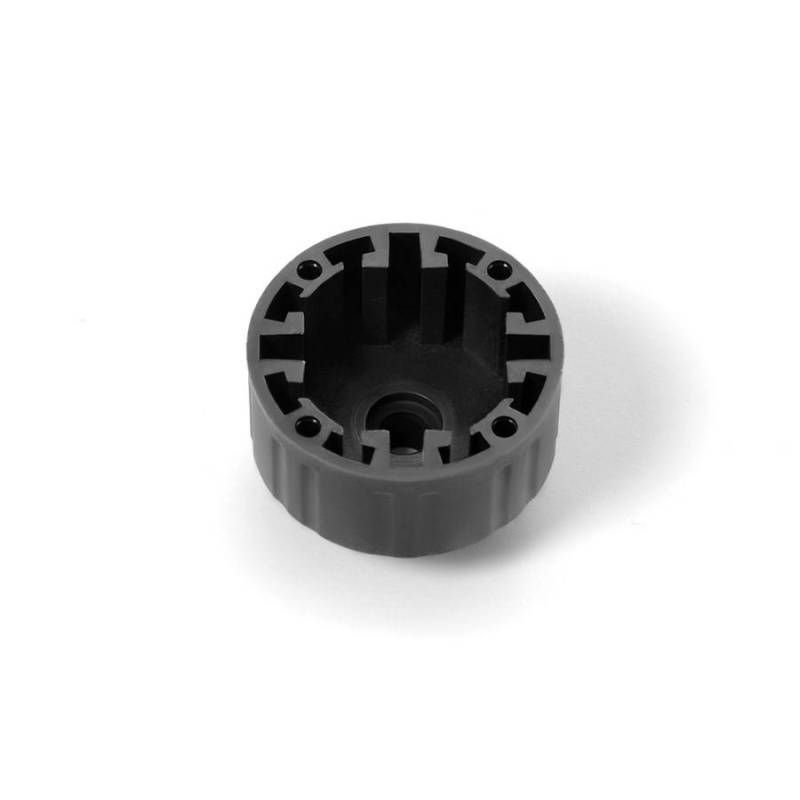 CENTER DIFFERENTIAL CASE - V2 - GRAPHITE - 355023-G - XRAY CENTER DIFFERENTIAL CASE - V2 - GRAPHITE - 355023-G - XRAY