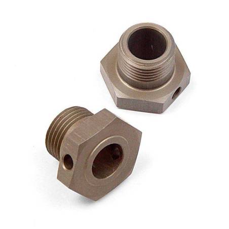 ALU WHEEL AXLE - BLACK COATED (2) - 355250 - XRAY
