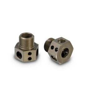 "ALU WHEEL AXLE OFFSET """"+5MM"""" - HARD COATED (2) - LIGHTWEIGHT -