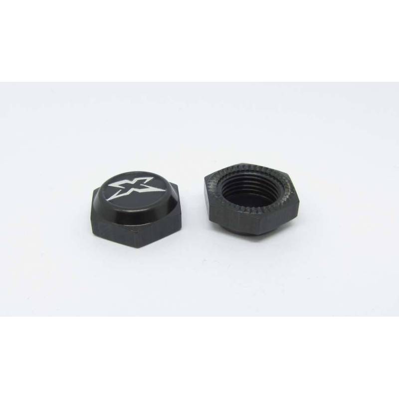 WHEEL NUT WITH COVER - HARD COATED (2) - XRAY WHEEL NUT WITH COVER - HARD COATED (2) - XRAY