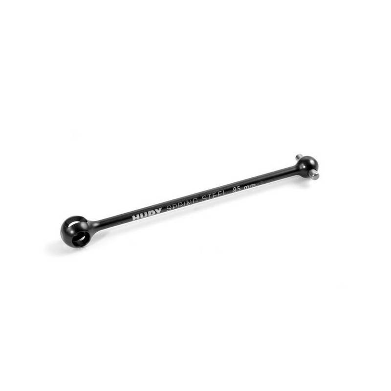 FRONT CENTRAL CVD DRIVE SHAFT - HUDY SPRING STEEL™ - XRAY FRONT CENTRAL CVD DRIVE SHAFT - HUDY SPRING STEEL™ - XRAY
