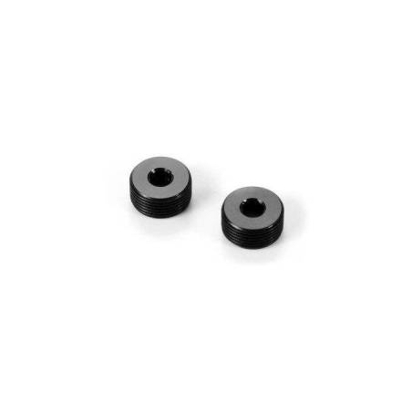 ALU ADJUSTING NUT M15x1 (2) - 357252 - XRAY
