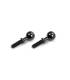 ALU PIVOT BALL 13.7 MM WITH STEEL SCREW (2) - XRAY