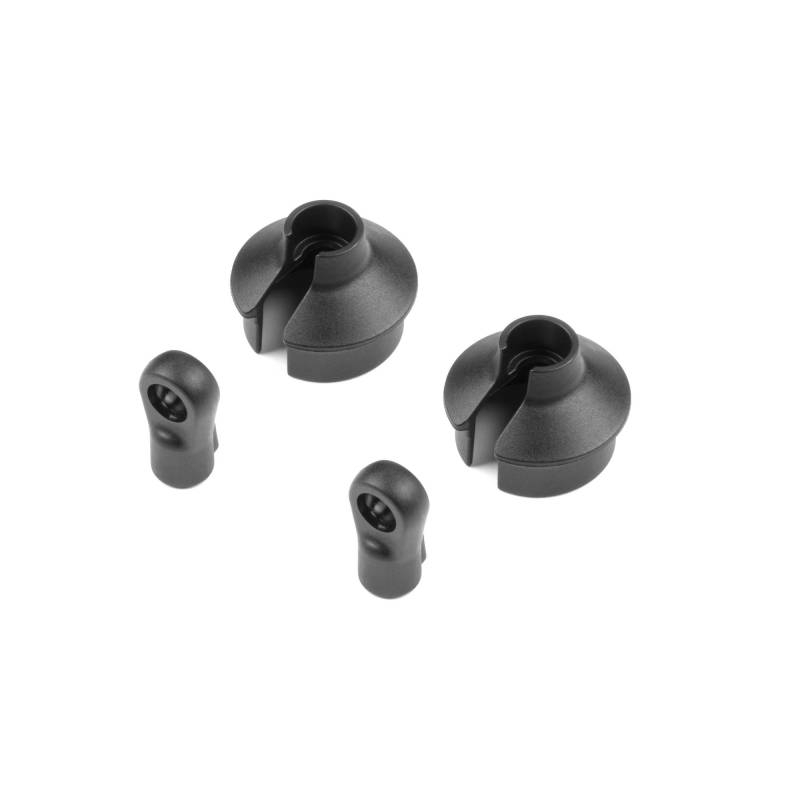 COMPOSITE SHOCK PARTS WITH KEYED BALL JOINTS - XRAY - 358021 COMPOSITE SHOCK PARTS WITH KEYED BALL JOINTS - XRAY - 358021