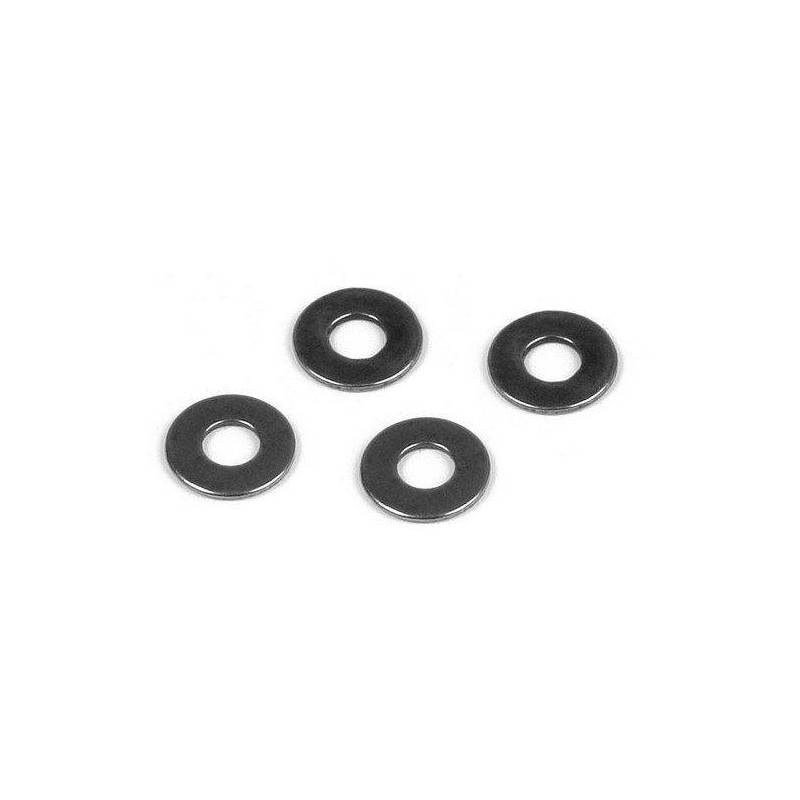 HARDENED SHOCK SHIMS (4) - 358040 - XRAY HARDENED SHOCK SHIMS (4) - 358040 - XRAY