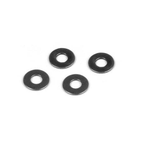 HARDENED SHOCK SHIMS (4) - XRAY
