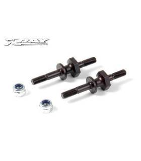 STEEL SCREW SHOCK PIVOT BALL WITH HEX (2) - 358047 - XRAY