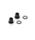 COMPOSITE SHOCK BUSHING & SHIM (2+2) - 358043 - XRAY