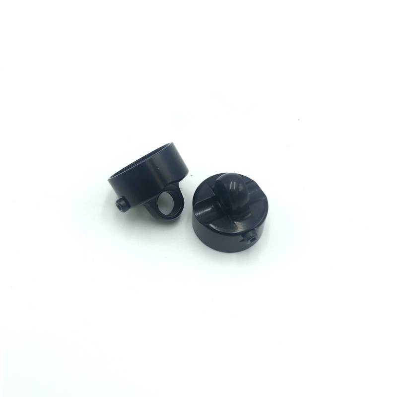 XB8/GT ALU SHOCK CAP NUT VENT HOLE BLACK (2) - V2 - XRAY XB8/GT ALU SHOCK CAP NUT VENT HOLE BLACK (2) - V2 - XRAY