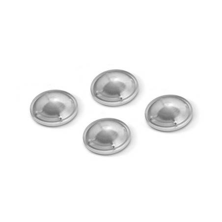 XB8 SHOCK RUBBER MEMBRANE BOTTOM RIBBED - SOFT (4) - 358084-S - XRAY