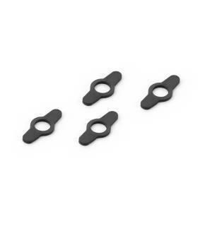 XB8 SHOCK RUBBER VALVE (4) - 358085 - XRAY