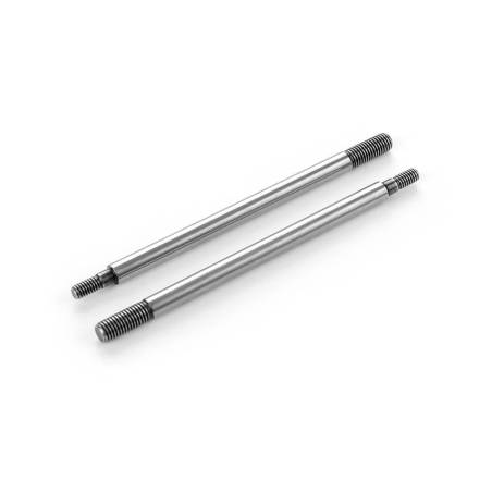 FRONT SHOCK SHAFT 61MM (2) - XRAY