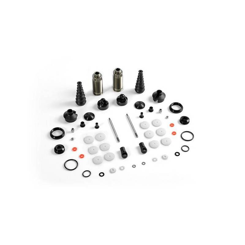 XB8'16 REAR SHOCK ABSORBERS COMPLETE SET - V2 (2) - XRAY XB8'16 REAR SHOCK ABSORBERS COMPLETE SET - V2 (2) - XRAY