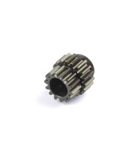 ALU PINION GEAR 14/18T - HARD COATED - XRAY - 358422